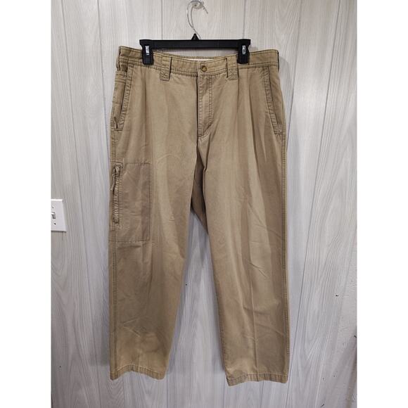 Columbia Men's Pants Beige Size 36 106 AM 8255 Outdoors Hiking Camping - Picture 1 of 10